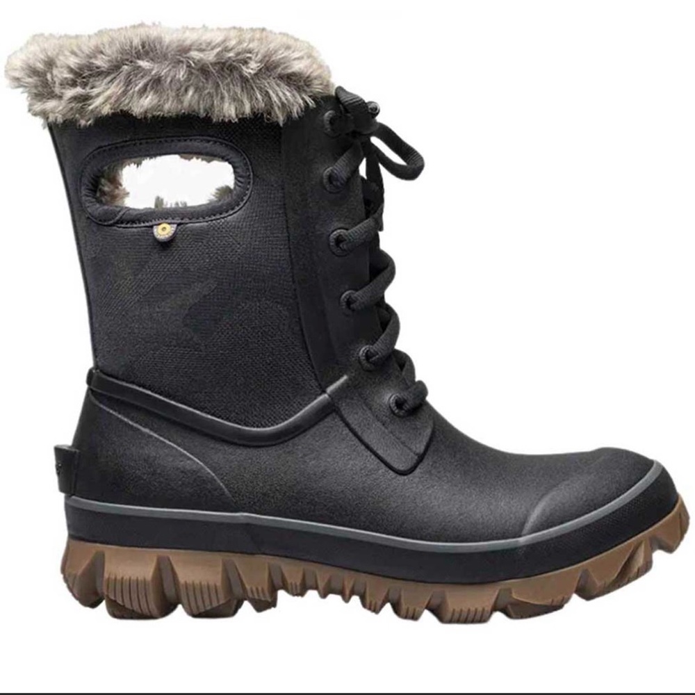 Bogs Arcata Tonal Camo Winter Boot Black (Women's)